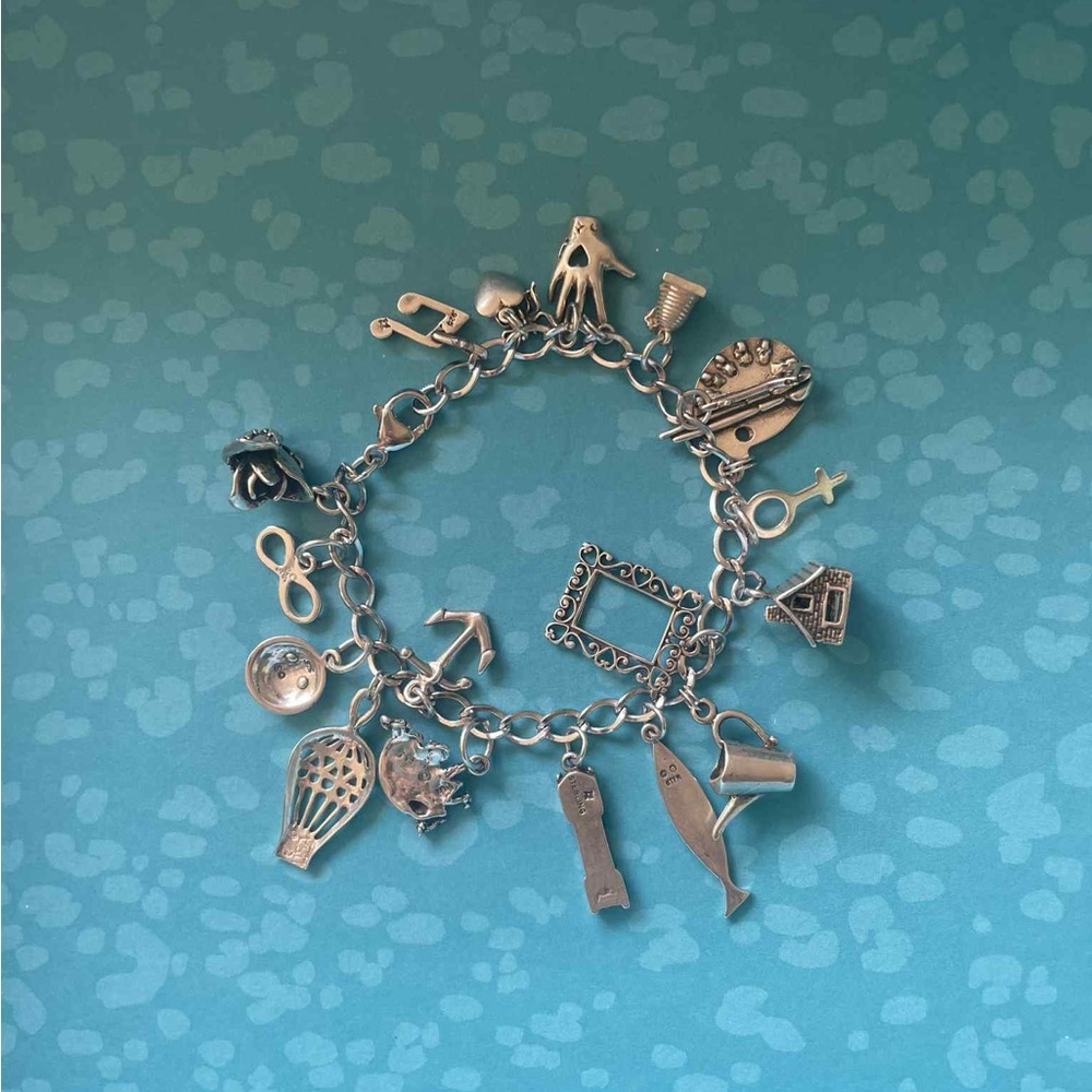 Silver Charm Bracelet